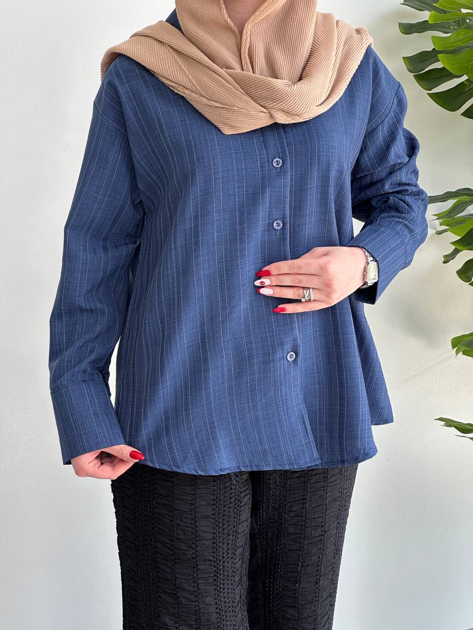 شومیز کتیبه خنک پروا
